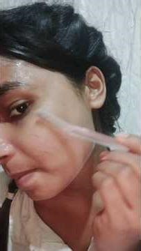 first time facial hair remove 🥰#minivlog #daliyvlog #hostellife #‪@Hostelgirldeepu‬