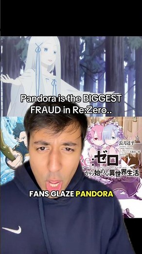 Pandora is the BIGGEST FRAUD in Re:Zero… #rezero #anime #isekai