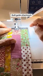 12 reactions | This little gadget is awesome for quilting. Whats your favorite? Get it here: https://quiltingcrafthub.com/products/stitch-guide-for-quilting  rickrackanddots #quilting #quiltingtricks #quiltingnotions #sewing #husqvarna #sewingmachines #quiltingtools #quiltingtips #rickrackanddots | Quilt Patterns PDF | Facebook