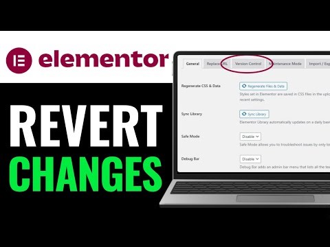 How to Revert Elementor Changes 2025 (QUICK GUIDE)
