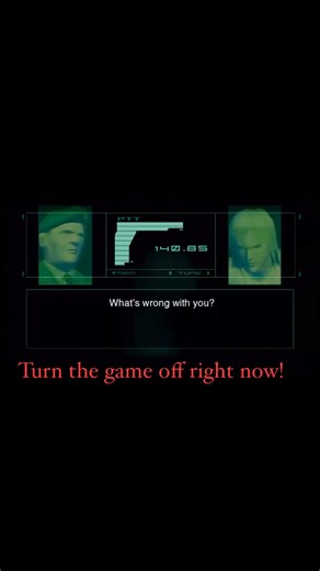I actually turned the game off and remember being annoyed it was asking me to turn the game off. 🤣 | Metal Gear Solid : Outer Heaven