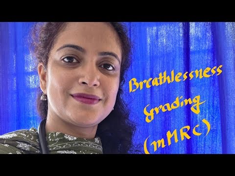 mMRC grading for breathlessness