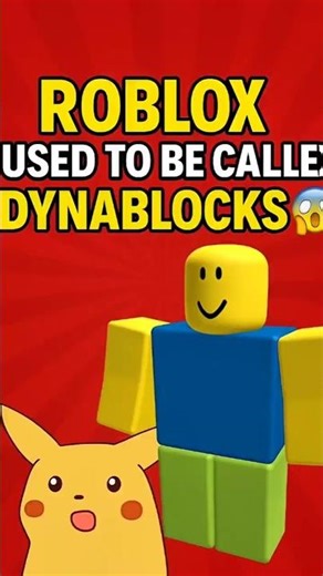 Did YOU know Roblox started in 2004 under a different #roblox #gamingshorts #gamefacts