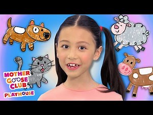 Animal Sounds Song + More | Mother Goose Club Playhouse Songs & Nursery Rhymes