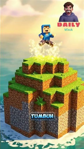 Gunung Paling Aneh di Indonesia: Muncul Perlahan dari Laut #ytshorts #minecraft #fypシ #faktaunik