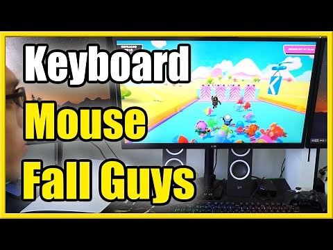 How to Connect Keyboard & Mouse Fall Guys on PS5 & Xbox Series X|S (Yes it Works!)