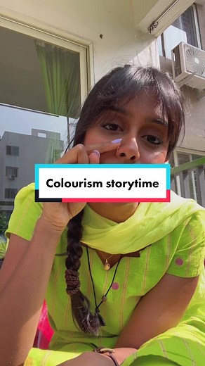 I spent far too long feeling insecure about my dark skin. Being a dark Indian woman is an entirely different experience from being a light skinned one. I inherited my father’s dark skin and I’m proud of it… but I didn’t always used to be. I tried rubbing lemon slices on my face, fell for the Indian fairness cream marketing, and stayed out of the sun. No longer. I not only have dark skin, I have thick skin. Don’t let the aunties get you down. #colorism #colourism #storytime #indian #desigirl