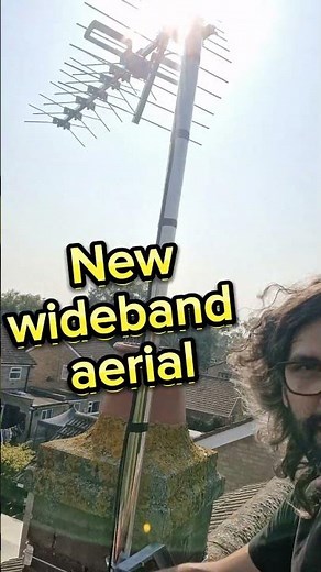 New TV aerial installation