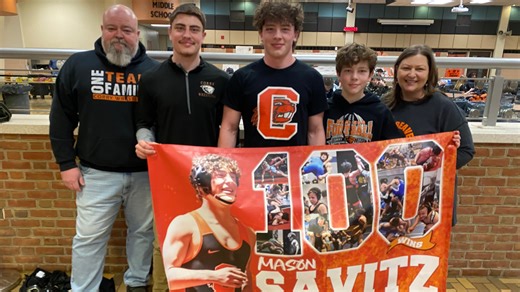 Corry High School wrestler Mason Savitz joins elite company by reaching this milestone