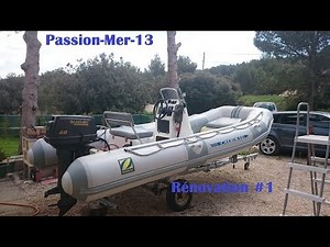 Rénovation bateau semi rigide #1