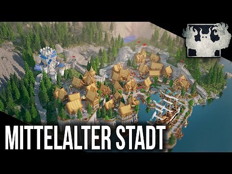 Minecraft MITTELALTER Stadt mit Hafen | Cinematic