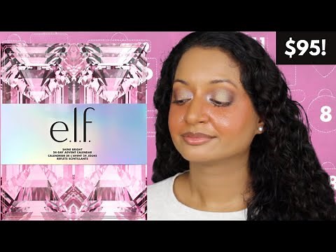 ELF Shine Bright 24 Day Advent Calendar 2022 Review & Try On
