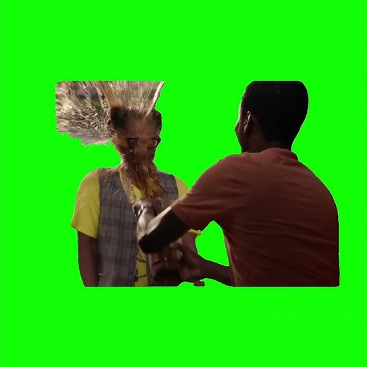 son como niños 2 - como estas guapo vengo por tu hija meme - Green Screen