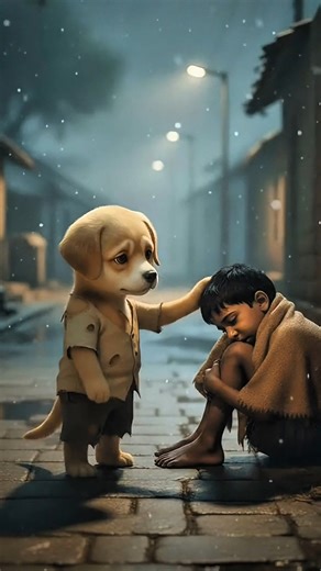 A Little Poor Puppy Who Spread Love ❤️ #animahal