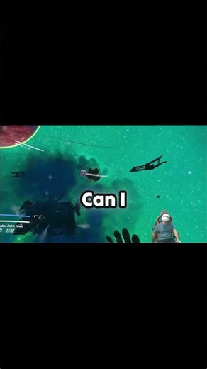 My first space walk in VR in NMS #youtubeshorts #shorts #shortsfeed