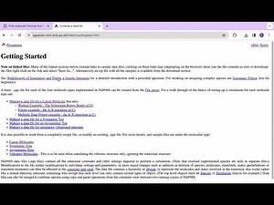 PGOPHER Software, Simulating and Fitting N2O Spectrum, Part0, View Molecules, Diatomic Linear Spec.