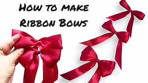 35K views · 153 reactions | Ribbon Bow Tutorial/How to make Bow using Satin Ribbon. #bowtutorial #ribbonbow #ribbonflowers #ribbonrose #satinribbon #bouquet #bouquets #ribbon #satinribbon #fyp #tutorial #foryou #diy #crafts | Wear Thaleia | Facebook