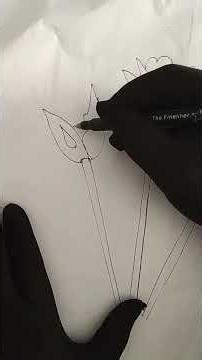 flower drawing 🌻 fusion art like subscribe