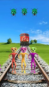 Funny Train pacman dancing alien vfx magic #funny #worldfunny #comedy #fx_boy_naveed Facebook | Vfx Naveed