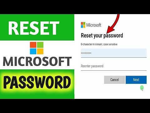 How To Reset Microsoft Password If Forgotten (Change Microsoft Password)