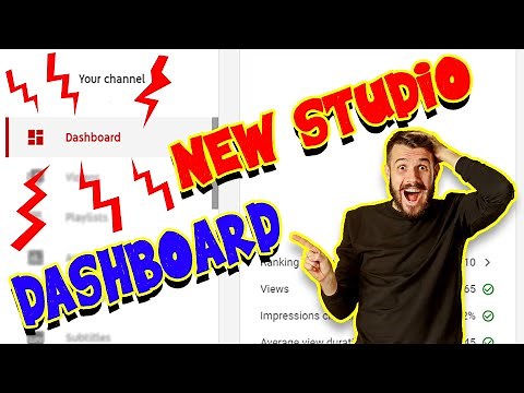 YouTube Dashboard - How To Use YouTube Channel Dashboard