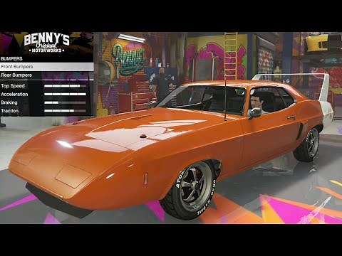 GTA 5 - DLC Vehicle Customization - Bravado Gauntlet Classic Custom (Daytona/Superbird) and Review