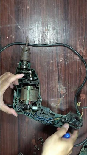 Save Money: Easy Electric Drill Cord Repair 🛠️ #diy