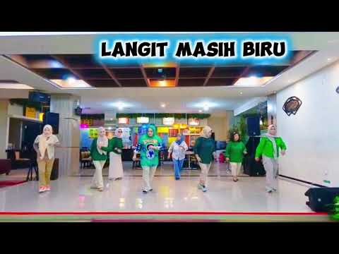 Langit msih biru/line dance/demo Ling Ling ld