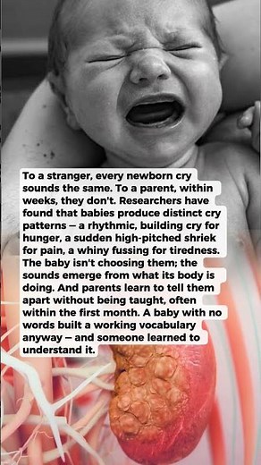 Why a Newborn's Cry Changes Depending on What It W