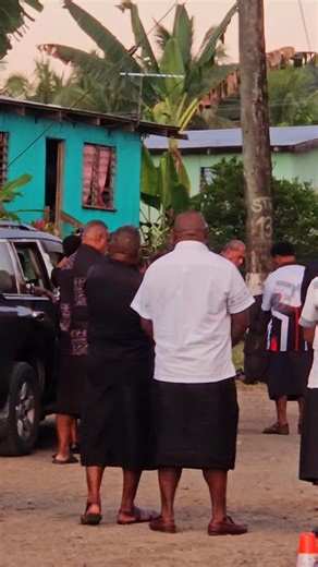“The Vanua Wept — A Son Returned Home” As we entered the village of Lutu this evening, silence fell — not from absence, but from reverence. The vanua stood ready. The land, the people, and the spirit of the village prepared to receive their son — our Olympian, the late Josaia Raisuqe. From the very first step into the village, the atmosphere shifted. It was no longer just a farewell — it was a homecoming. Women wept softly. Children clung to their elders. Brothers, sisters, his tavale, uncles, a