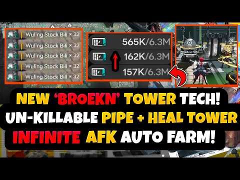 UPDATED! NEW 0 Sanity Cost AUTO Tower Farm Setup! | We Are NOW UNKILLABLE!!