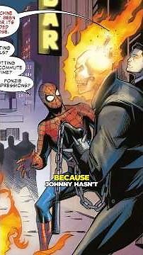 Spider-Man tells Ghost Rider the truth