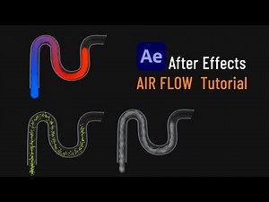 After Effects AIR FLOW Effect Tutorial
