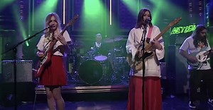 Watch Wet Leg perform two songs on Fallon