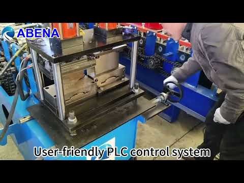 Double cutter dura fence machine/fence making machine/ metal fence panel roll forming machine