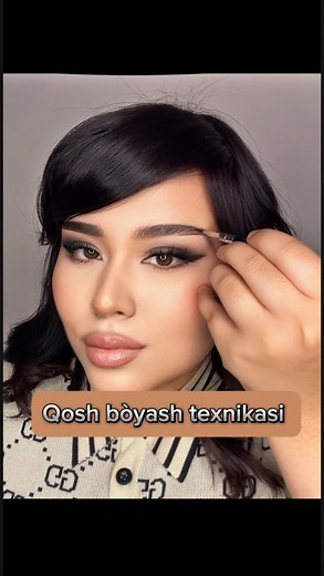 MAKE UP ARTIST 💄 on Instagram: "Qosh bòyash ham alohida bir San’at ❤️"