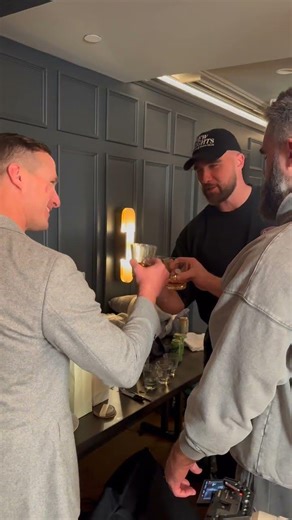 “I’ll be welcoming you guys into this club someday” Had to start the Drew Brees episode with a toast