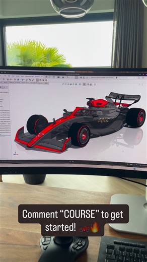LearnSOLIDWORKS.com on Instagram: "🏎️ Comment “course” for a free preview of the SOLIDWORKS & CFD Formula 1 Course! Huge congratulations to LearnSolidWorks student @mohamed_tarig_14, who has just completed the SOLIDWORKS & CFD Formula 1 Course! 🚀 These are amazing results and a clear demonstration of what’s possible when you learn by modeling real-world products. The ultimate goal? Having excellent SOLIDWORKS modeling skills that let you tackle any complex design — from a Formula 1 car to high