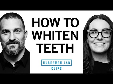 How to Naturally Whiten Your Teeth | Dr. Staci Whitman & Dr. Andrew Huberman
