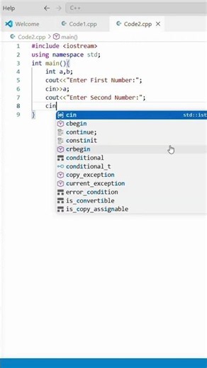 C++ Program to Add Two Numbers || Day1 || C++ Learning Journey