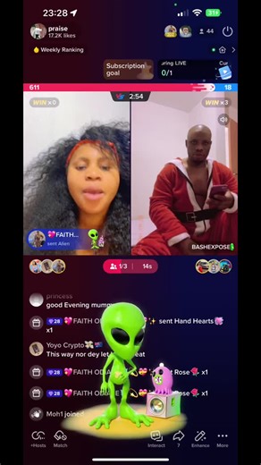 Split-Screen Interaction: Unique Live Stream Experience