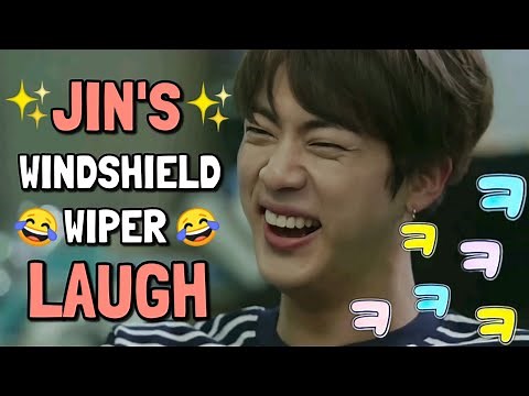 JIN'S WINDSHIELD WIPER LAUGH [Try Not To Laugh]