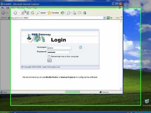 Send SMS from Microsoft Visual FoxPro- Configuring SQL to SMS