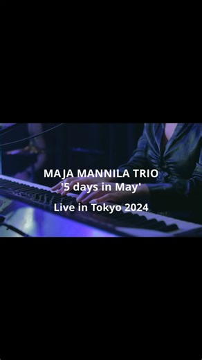 Maja Mannila - 5 Days in May (Live in Tokyo) 🪴 Watch the full video on my YouTube! Bass: @jojogmusic Drums: @severisorjonen Video: Anna Hellberg @helllunen Mix: Johannes Granroth Venue: Kagurane, Kagurazaka, Tokyo, Japan THANK YOU... Yutaka Shiomi / O-Moro and Atsushi Ogawa / Juhla Festival ...for our first (but not last) unforgettable adventure in Japan!💖 #musician #majamannila #liveintokyo #biginjapan #juhlafestival #international #independentartist #singer #composer #pianist #finland | Maja