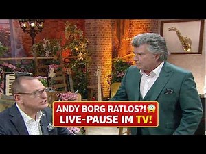 Andy Borg's live blunder during Schlager-Spaß: Suddenly clueless – assistant saves the show! on l...
