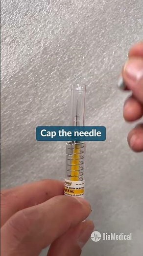 Resetting Enoxaparin Sodium Injections #injection #nurselife #simulationtraining #health