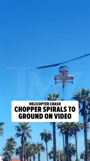 A helicopter crash in Huntington Beach injured 5 people and the crash was captured on video. 😳 | TMZ