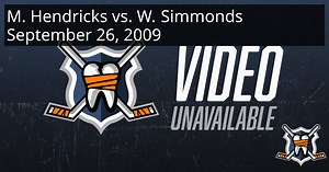 Matt Hendricks vs. Wayne Simmonds, September 26, 2009 - Colorado Avalanche vs. Los Angeles Kings | HockeyFights