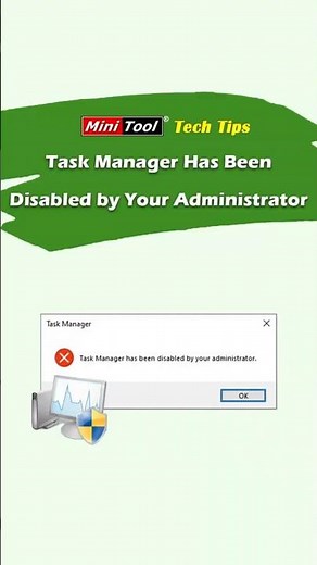 How to Fix Task Manager Has Been Disabled by Your Administrator #taskmanager #windowstips