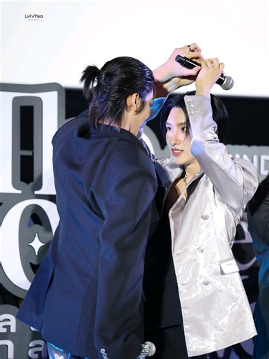 They know what they were doing when they hired Boss and Noeul for this🤭🤭 #bossnoeul #bosschaikamon #noeulnuttarat #boyslove #thaibl